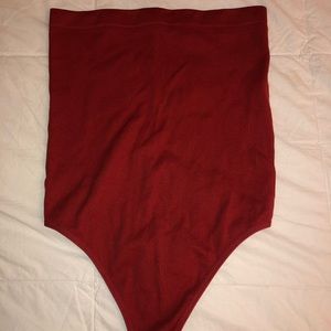 Forever 21 Strapless Bodysuit